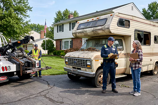 Junk RV Removal in Buffalo, NY