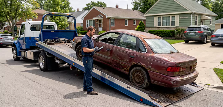 Non-Running Junk Vehicle Removal in Buffalo