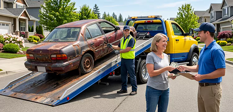 Water-Damaged Scrap Car Removal in Buffalo
